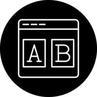 Ab Testing Vector Icon Style