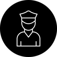 Gate Keeper Vector Icon Style