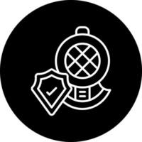 Diving Safety Vector Icon Style