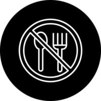 Hunger Strike Vector Icon Style