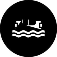 Log Flume Vector Icon Style