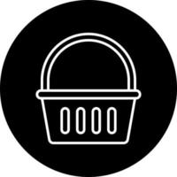 Shopping Basket Vector Icon Style