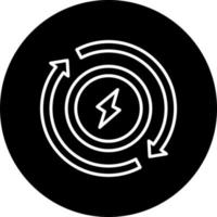 Electricity Vector Icon Style