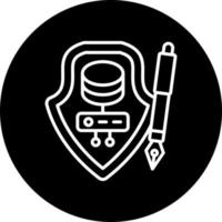 Privacy By Design Vector Icon Style