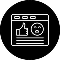 Complaint Vector Icon Style