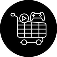 Continue Shopping Vector Icon Style