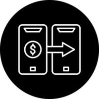 Digital Financial Transa Vector Icon Style