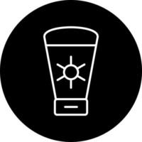 Sunscreen Vector Icon Style