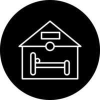 Accommodation Vector Icon Style