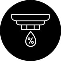 Humidity Sensor Vector Icon Style