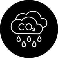 Acid Rain Vector Icon Style