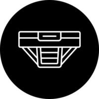 jockstrap Vector Icon Style