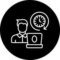 Full Time Job Vector Icon Style