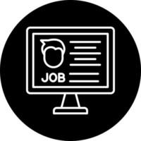 Job Application Vector Icon Style