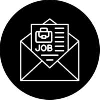 Job Offer Vector Icon Style