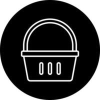 Shopping Basket Vector Icon Style