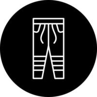 pantalones vector icono estilo