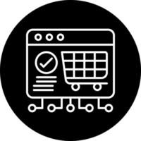 Ecommerce Platform Devel Vector Icon Style