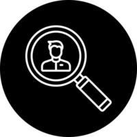 Employee Search Vector Icon Style