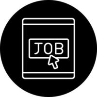 Job Posting Vector Icon Style