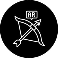 Ar Archery Vector Icon Style