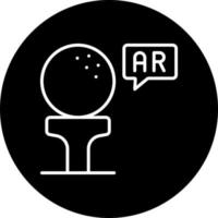 Ar Golf Vector Icon Style