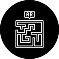 Ar Maze Vector Icon Style