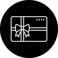 Gift Card Vector Icon Style