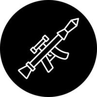 Bazooka Vector Icon Style