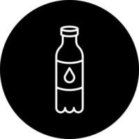 Water Bottle Vector Icon Style