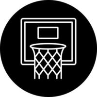 Basketball Hoop Vector Icon Style