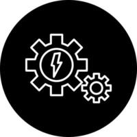 Energy System Vector Icon Style