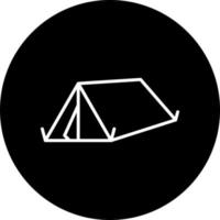 Tent Vector Icon Style