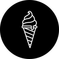 Ice Cream Vector Icon Style