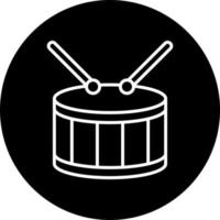 Drum Vector Icon Style