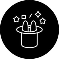 Magic Trick Vector Icon Style