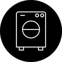 Washing Machine Vector Icon Style