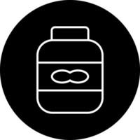 Peanut Butter Vector Icon Style