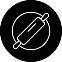 Rolling Pin Vector Icon Style