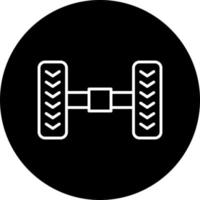 Wheel Alignment Vector Icon Style