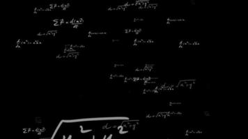 senza soluzione di continuità ciclo continuo differenziale equazione matematica formula testo sfondo insegnamento ingegneria video