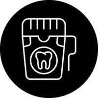 Dental Floss Vector Icon Style