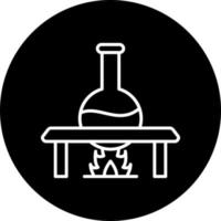 Bunsen Burner Vector Icon Style