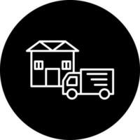 Home Delivery Vector Icon Style