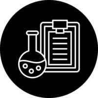 Lab Report Vector Icon Style