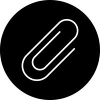 Paper Clip Vector Icon Style