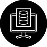 Study Database Vector Icon Style