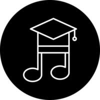 música educación vector icono estilo