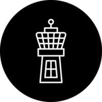 Control Tower Vector Icon Style