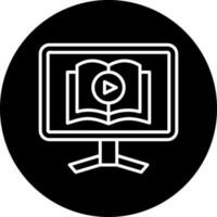 Video Tutorial Vector Icon Style